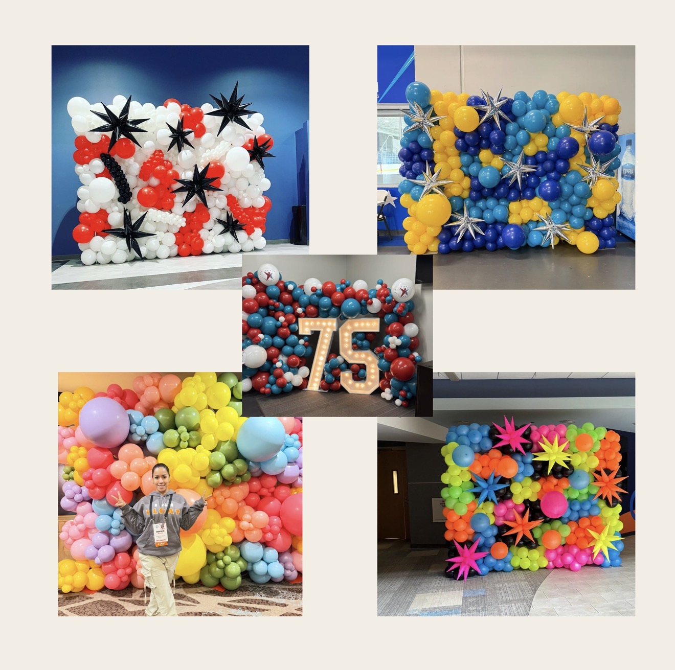 Balloon Walls | impactful corporate balloon displays | JR Balloon Designs
