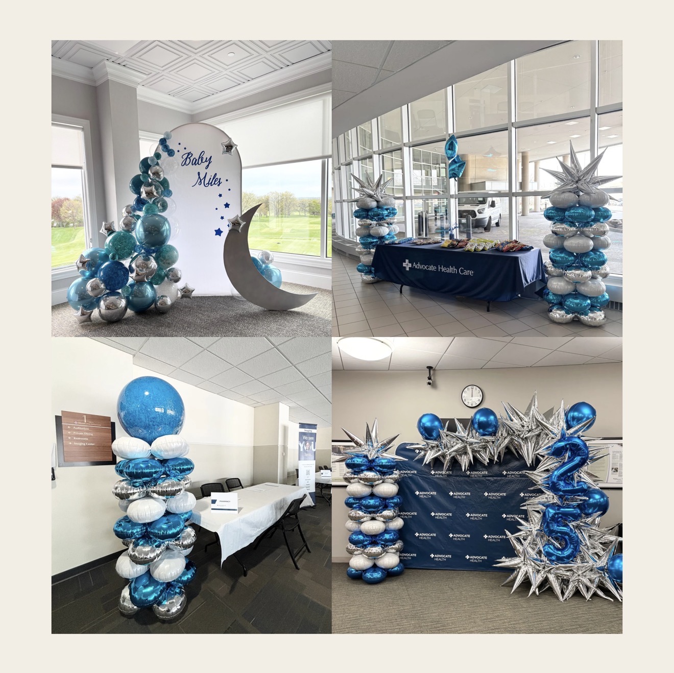 Non-latex friendly balloon decor | Allergy-friendly balloon decor | Latex free balloon decor | JR Balloon Designs